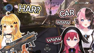 Mel's Cute Mistake Made Hinano and Aria Laugh【VSpo/Hololive/Neoporte】【EN Sub】