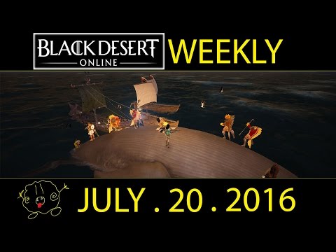 [Black Desert Online] Weekly: NINJAS AND NIGHT VENDORS! (July 20th 2016)