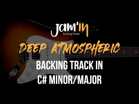 Deep Atmospheric Guitar Backing Track in C# Minor/Major