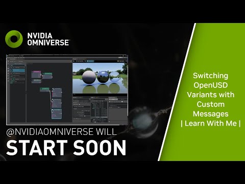 Switching OpenUSD Variants with Custom Messages | Learn With Me