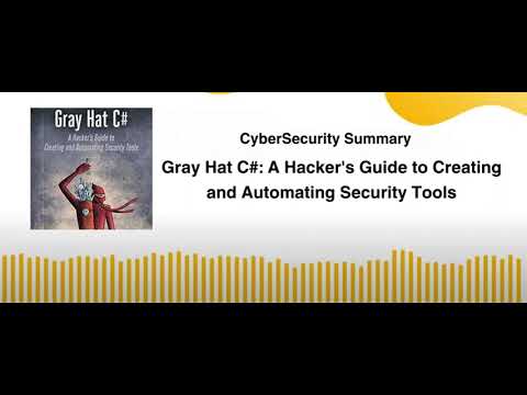 Gray Hat C# A Hacker's Guide to Creating and Automating Security Tools