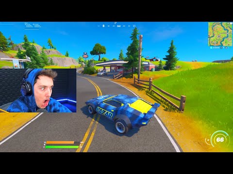 I created Fortnite Youtubers their *OWN* Cars!