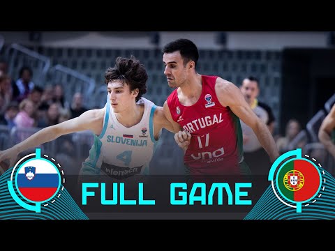 Slovenia v Portugal | Full Basketball Game | FIBA EuroBasket 2025 Qualifiers