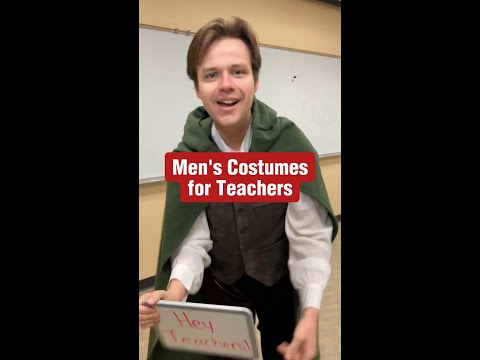 Teacher Costumes, Men's Edition!