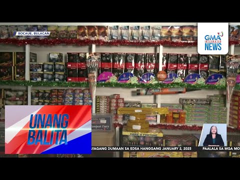 Bentahan ng paputok, matumal pa | Unang Hirit