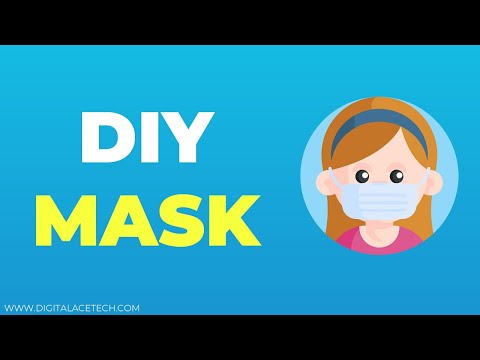 How to make Your Own Mask At Home l DIY Economical Face Mask At Home During Covid-19