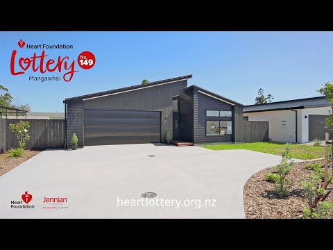 Heart Foundation Lottery 149 | Win a brand-new home in Mangawhai, New Zealand