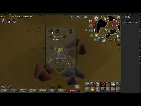 [OSRS] Anti-Drag Power Mining - 85k xp/hr