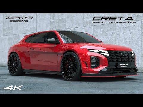 2022 Hyundai Creta Zephyr Shooting Brake Concept Modification | Zephyr Designz