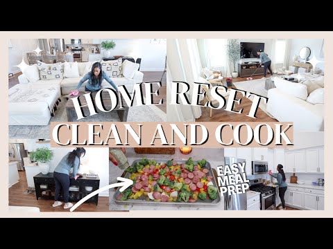 PREP FOR THE WEEK | DEEP CLEANING AND MEAL PREP WITH ME // LoveLexyNicole