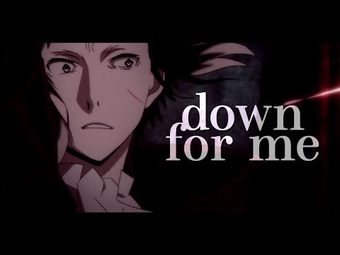 atsushi & akutagawa/shin soukoku - down for me [bungou stray dogs amv]