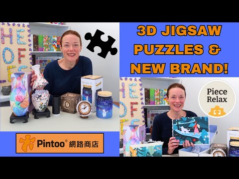 My first 3D Jigsaw Puzzles from Pintoo & Discovering PieceRelax #puzzle #jigsawpuzzle