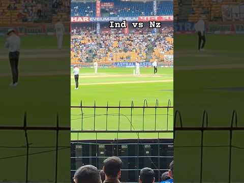 India Vs Nz Match|chinnaswami stadium 🏟 #cricket #banglore #viralvideo #viratkohli