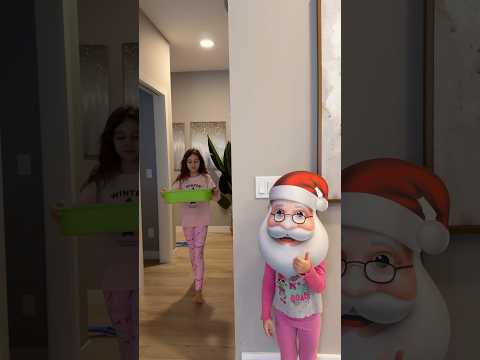 Super funny Santa prank on sister 🤣😂#shorts