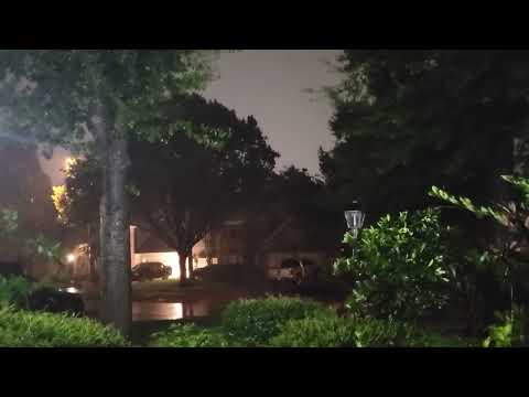 HURRICANE BERYL Live Video before Power Loss! Please Pray for Texas