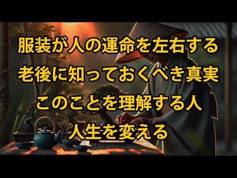 服装が人の運命を左右する - 老後に知っておくべき真実