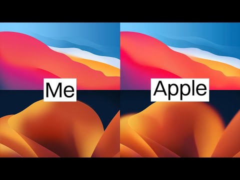 I Recreated Iconic Apple Wallpapers