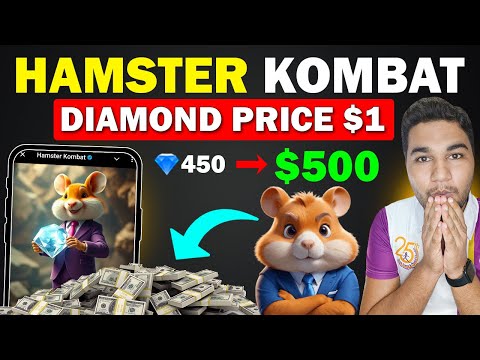 Hamster Kombat Diamond Withdraw & Price $1 | $100 Into $200 Hamster Kombat Season 2 New Update