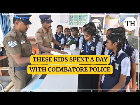 These school children had a day out with Coimbatore police