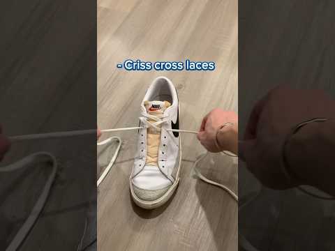 NEVER Tie Your Shoes Again! Shoelace Hack #menstyle #stylehacks #shoes #styletips