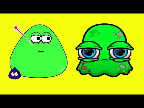 Pou vs Moy 7 - Pou y Moy verdes lima!.