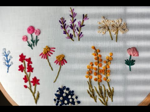 Hand Embroidery for all over designs #handembroidery #embroidery #embroideryforbeginners