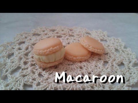 スイーツデコ*マカロン作ってみた /DecoSweets*Macaron in clay Tutorial