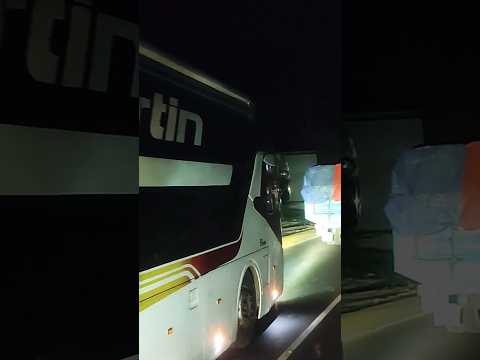 Saintmarteen Travels Bus Overtake In Mid Night #shorts #traveloflife