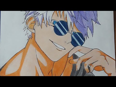 Drawing Gojo Satoru | Jujutsu Kaisen | #shorts #art