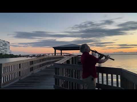 Space View Sunrise, Randy "Windtalker" Motz, Native American style flute