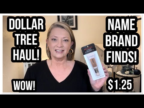 DOLLAR TREE HAUL | NAME BRAND FINDS | $1.25 | WOW | I LOVE DT😊 #haul #dollartree #dollartreehaul