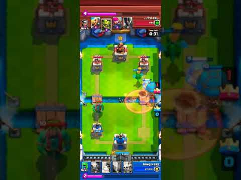 Justz4bun clash royale last minute miracle upppfff...