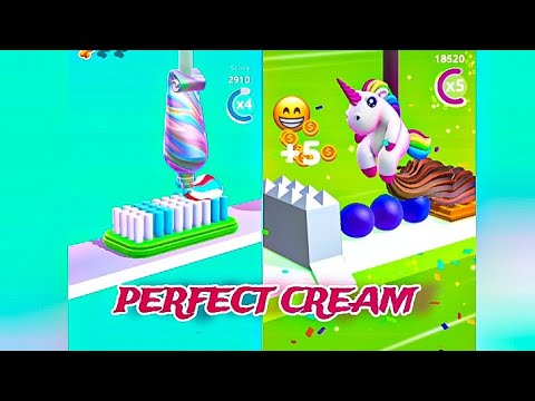 Perfect cream satifyingvideo game play #perpectcream