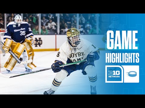 Penn State at Notre Dame | Highlights | Big Ten Hockey | 01/05/2025