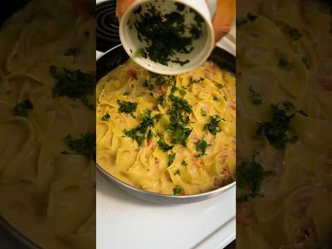 Quick and Creamy Coconut Milk Pasta 🍝