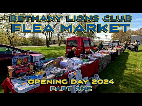 What Did I Find at Opening Day 2024 of the Bethany Lions Club Flea Market? Well, Let's See! Ep. One.