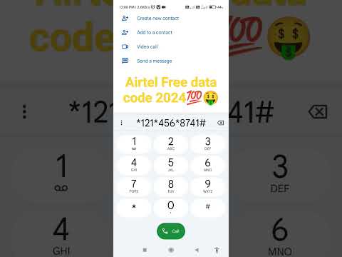 Airtel free Data code 2024#airtel #freedata