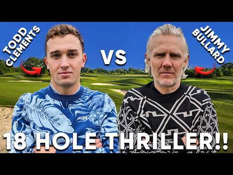 Todd Clements WANTS REVENGE…Does He Get it ?? |Tour Pro Todd Clements v Scratch Golfer Jimmy Bullard