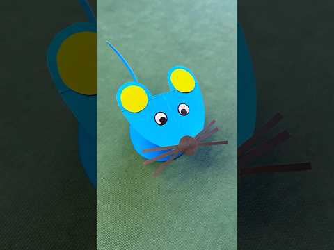 AMAZING Mouse 🐭 | Paper Craft Ideas #shorts #papercraft