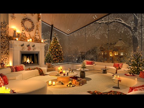 Christmas Glow & Jazz Vibes 🎷 | Relaxing Holiday Tunes for Your Cozy Home | Relaxing Winter Evenings