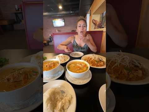 Best Thai Food in Panama City beach! #food #shorts