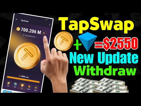 TapSwap Launch 2X Mining | TapSwap Wallet  Withdrawal | TapSwap New update / TapSwap Listing update