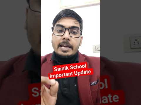 Sainik School form 2025 | Important Update #shorts