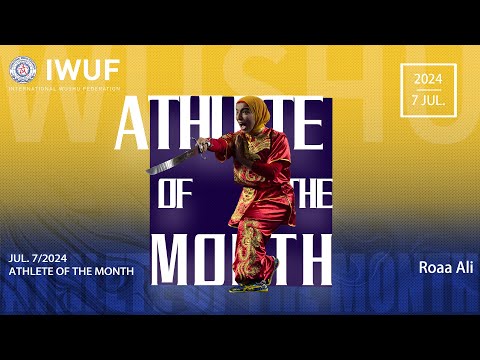 Athlete of the Month July - Wushu Star Roaa Ali Brings Honors and Glory to Egypt