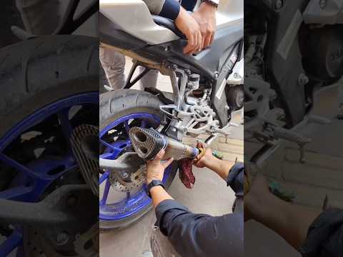 Yamaha R15M exhaust sound #viral #shorts #ytshort #uk07rider #jsfilms #jattprabhjot #r15m #youtube