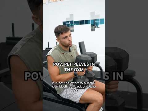 BIGGEST GYM PET PEEVES #shorts #short #viral #gym #fitness