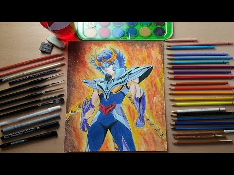 Phoenix - Cavaliere dello zodiaco (Saint Seiya) - Speed Drawing/Disegno