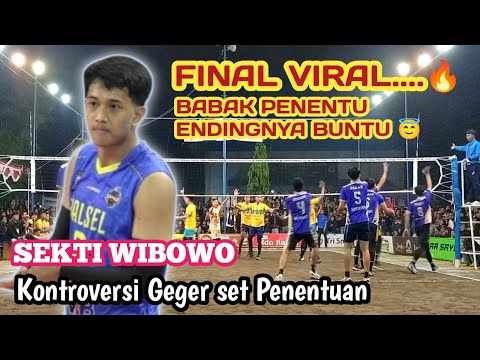 FINAL VIRAL🔴SET PENENTU TAPI BUNTU,terjadi kontroversi di tunas perkasa cup magelang#viralvideo#stc