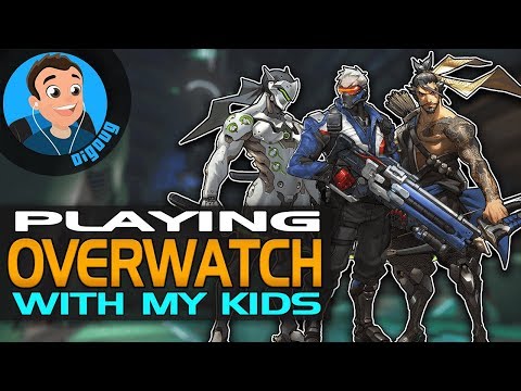 My Kids and I are playing Some Overwatch to Bring in the New Year!