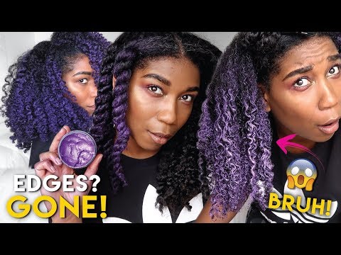 I Put HAIR WAX COLOR In My Hair + I'm STILL SHOOK TO THIS DAY!!